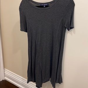 Gray casual day dress! Fits super well!!